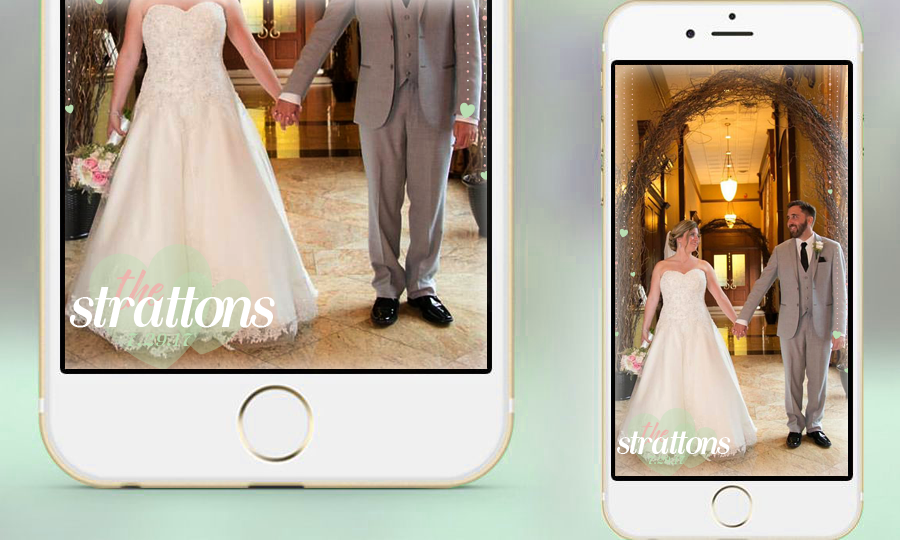 JK Wedding Snapchat Filter